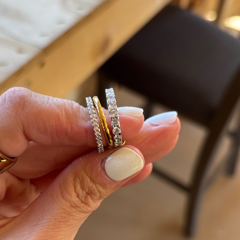 Stacked ring. Size 6
